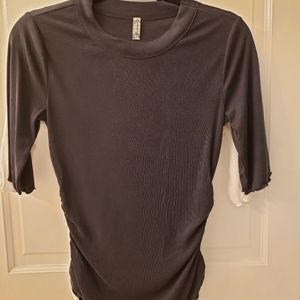 Free People Talk To Me Tee